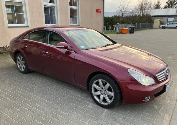 mercedes benz cls brusy Mercedes-Benz CLS cena 45999 przebieg: 254889, rok produkcji 2004 z Brusy